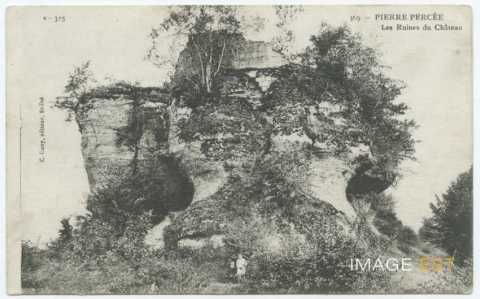 Ruines du château (Pierre-Percée)